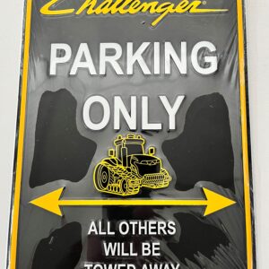 PLAQUE CHALLENGER PARKING ONLY