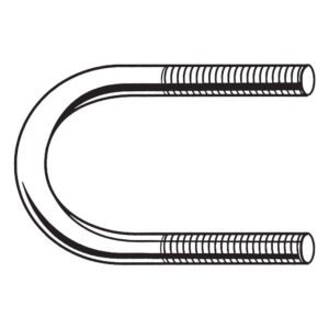 U-BOLT 5/8-11UNCx3 2 3/8 C/C
